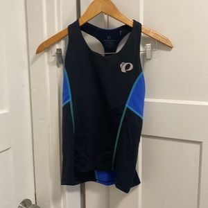 Pearl Izumi triathlon shorts and tank
